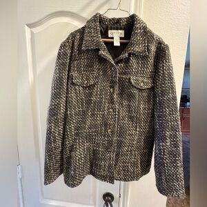 Large weave jacket size 18